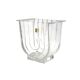 Modern crystal vase / ice bucket, Laura Griziotti for Arnolfo di Cambio 196
