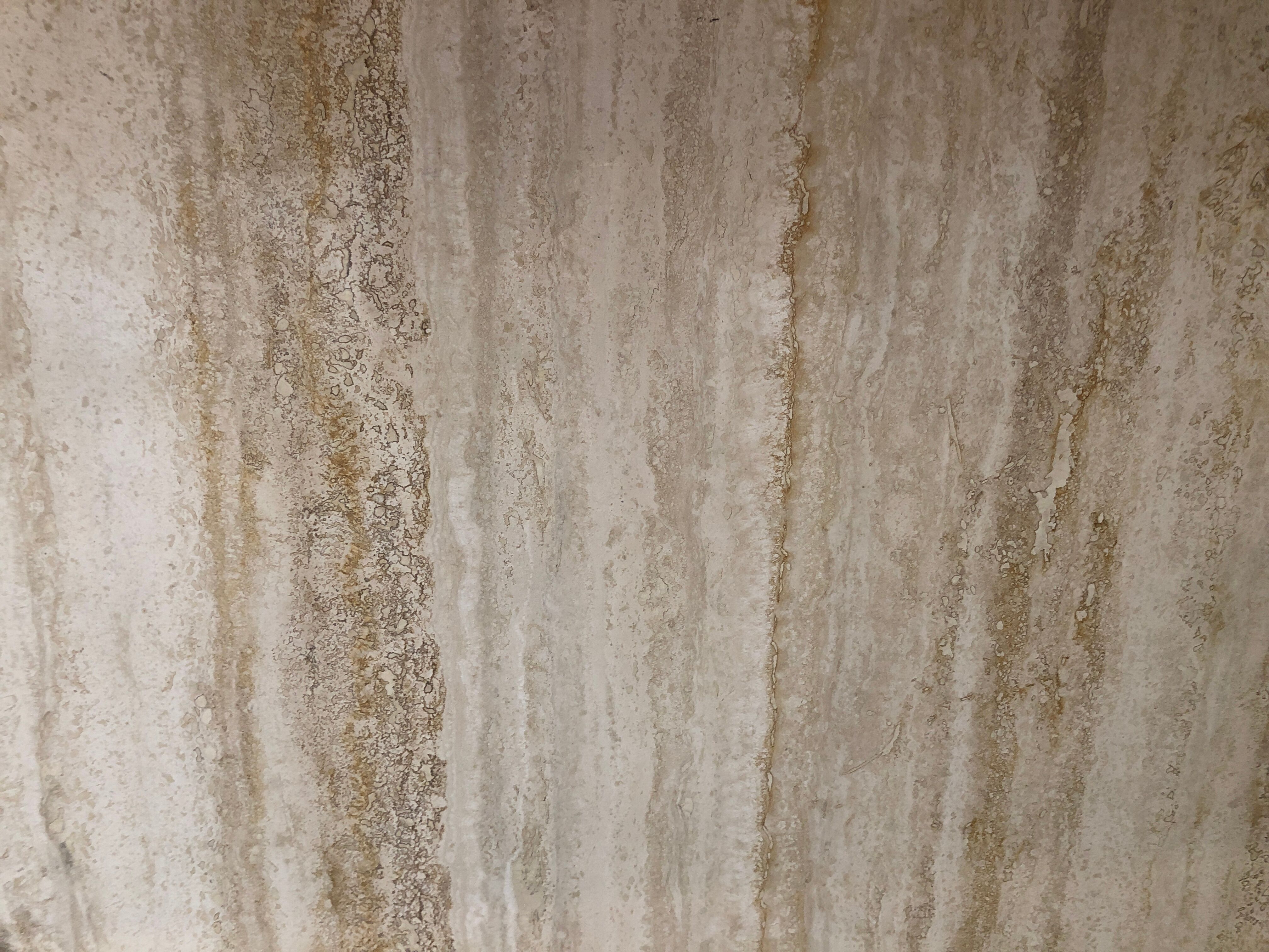 Travertine dining table