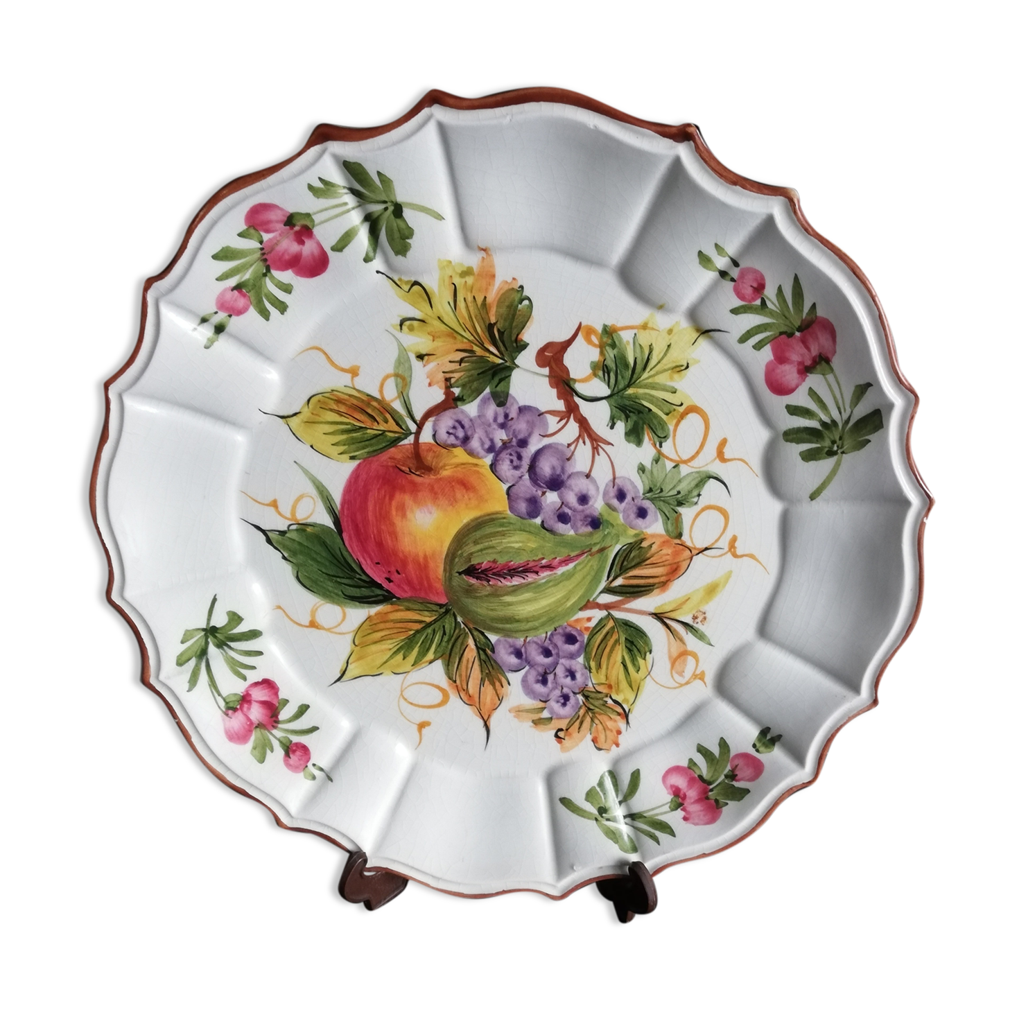 Decorative plate Vecchia Bassano