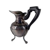 Service à café et à thé style Empire en métal argenté. Marqué RM pour Roux-Marquiand 20ème siècle