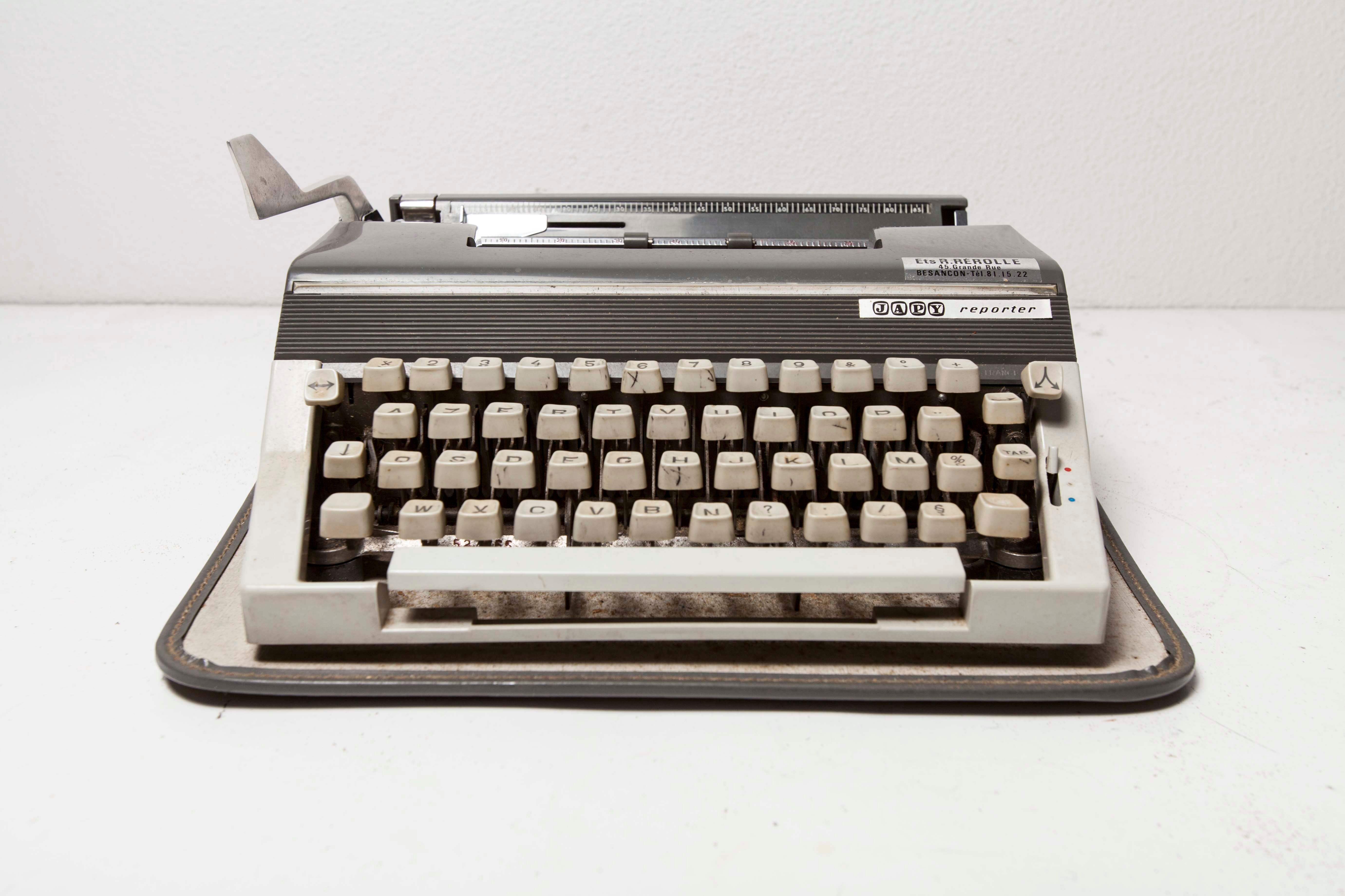 Typewriter Japy Reporter 50s