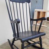 Vintage rocking chair rocking chair 1950 black