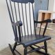Vintage rocking chair rocking chair 1950 black