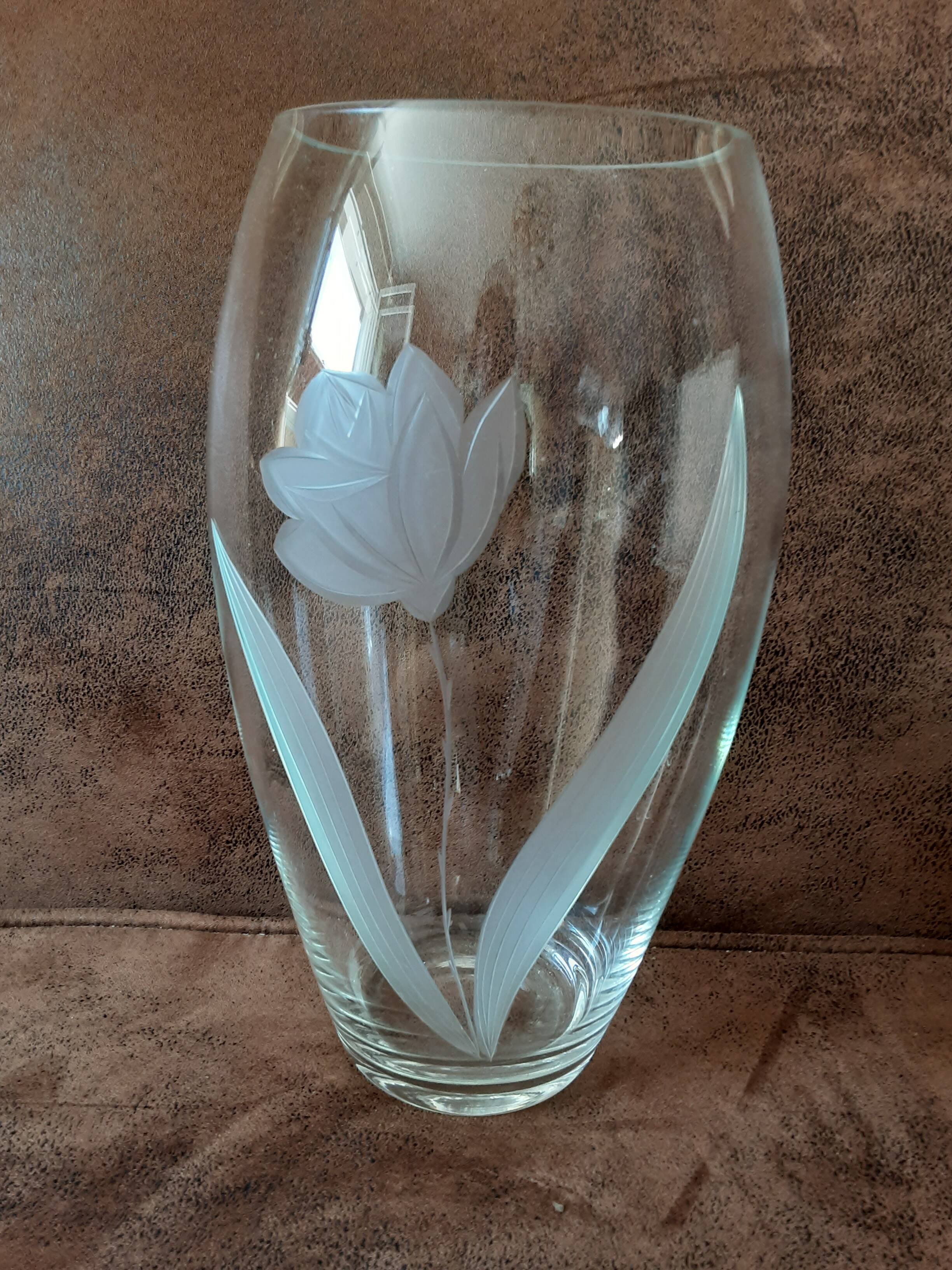 Crystal vase