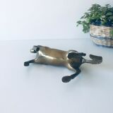 Brass horse