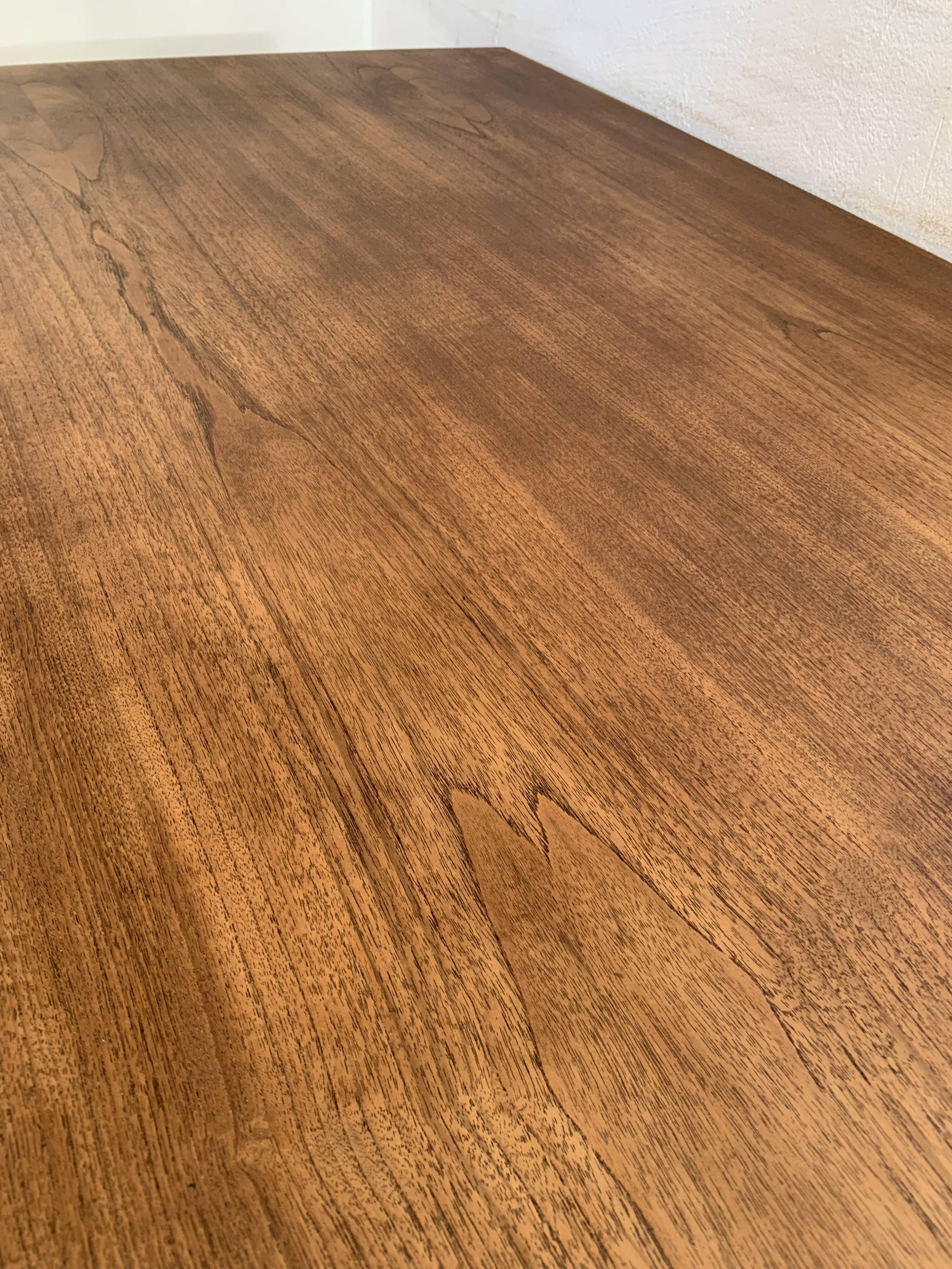 Vintage Danish dining table from the 60s extendable teak