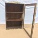 Vitrine en teck