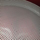 Perforated sheet metal tray by Mathieu Mategot