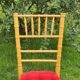 Chaises "façon bambou"