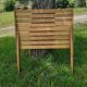 Banc pliant vintage