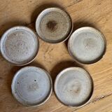 Handmade stoneware coffee set