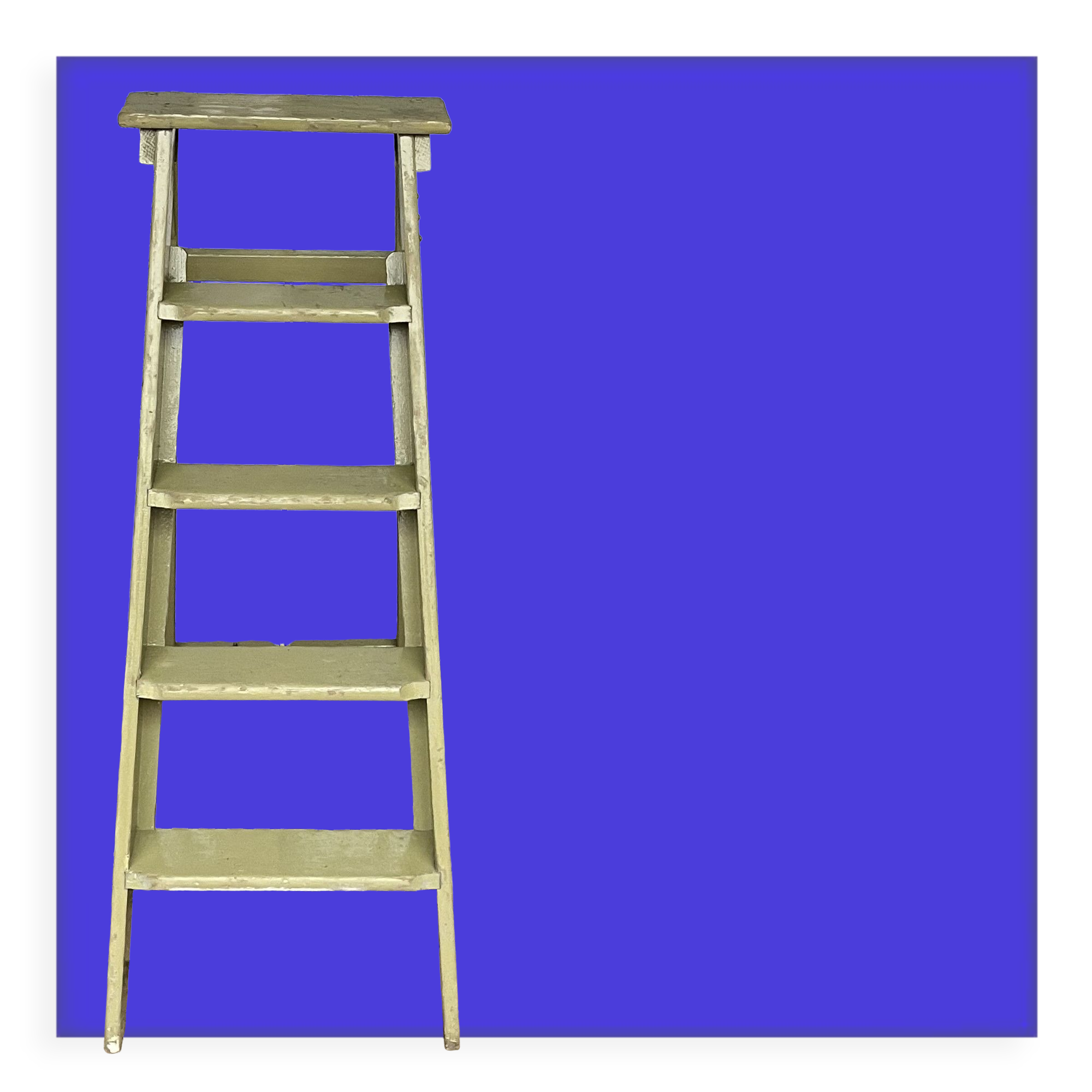 Ancient painter's stepladder