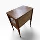 Vintage wooden tea cabinet/display shelf.