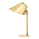 Brass table lamp by Paavo Tynell, 1950s mid-century modern.