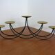 Brutalist Iron Candleholder, 1960s