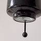 Vintage zodiac wall lights for lita by jacques biny, black lacquered metal, f