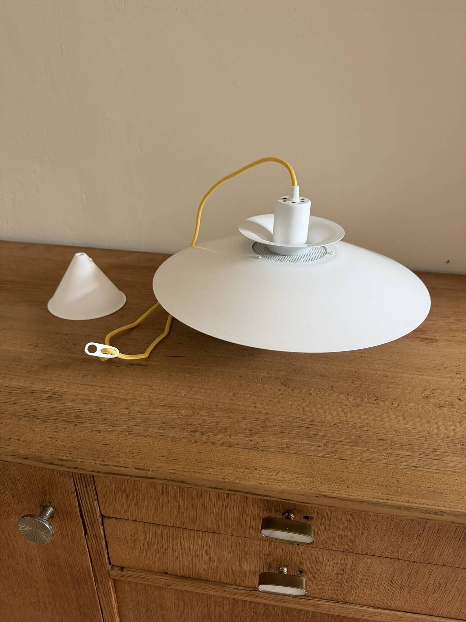 Vintage Jeka Metaltryk Alexia 8079-H - Danish design lamp - Ø40 cm