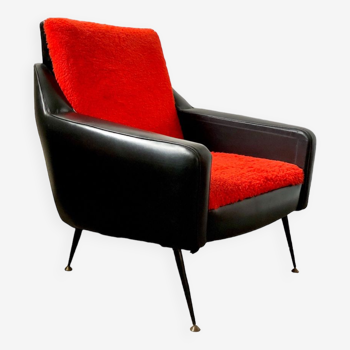 Vintage retro design armchair - 1960s period