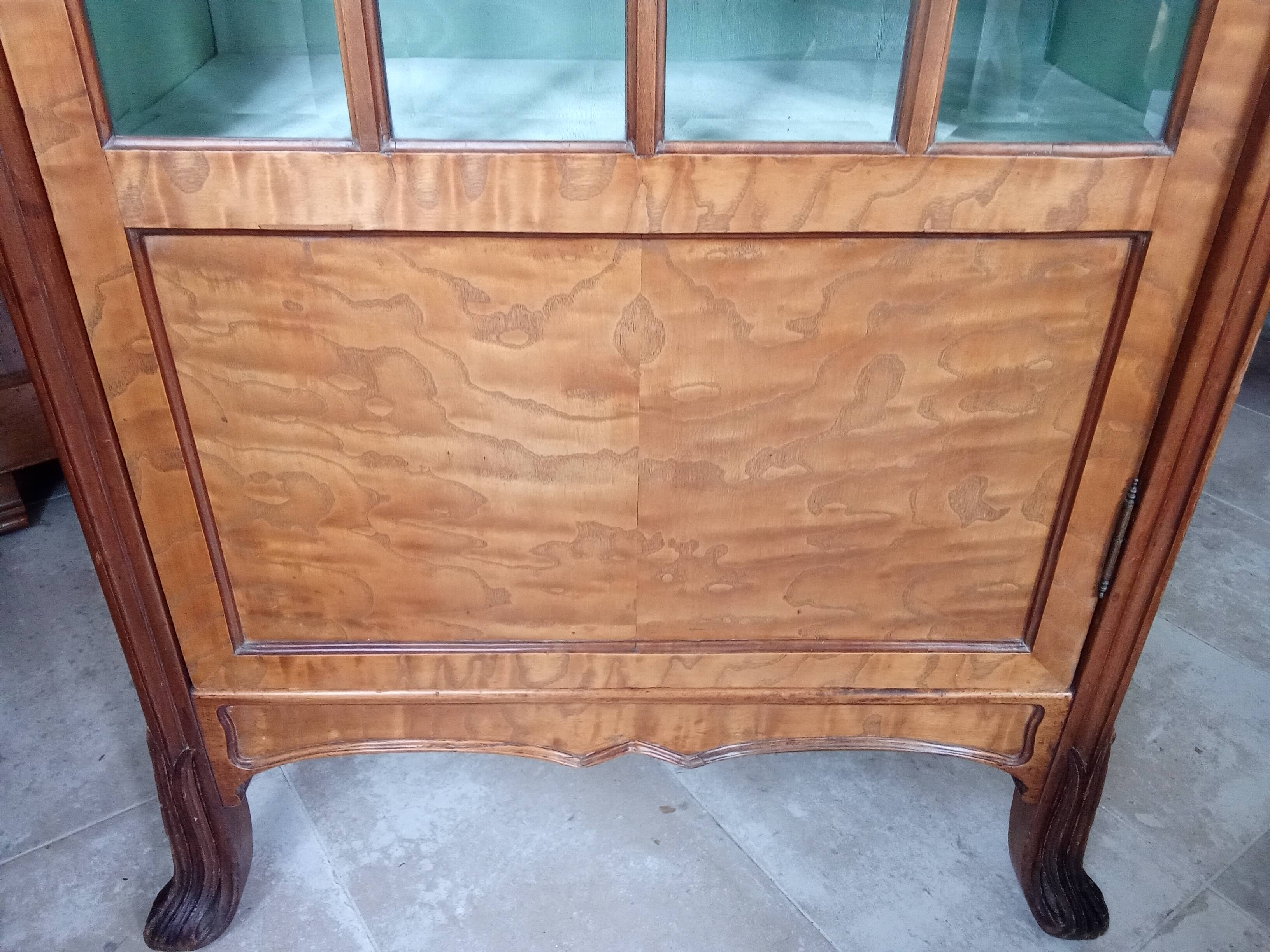 Old library display cabinet
