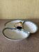 Three-compartment Limoges Havilland porcelain mendicant servant - Le Tanneur