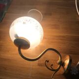 Lustre laiton vintage et ses apiques