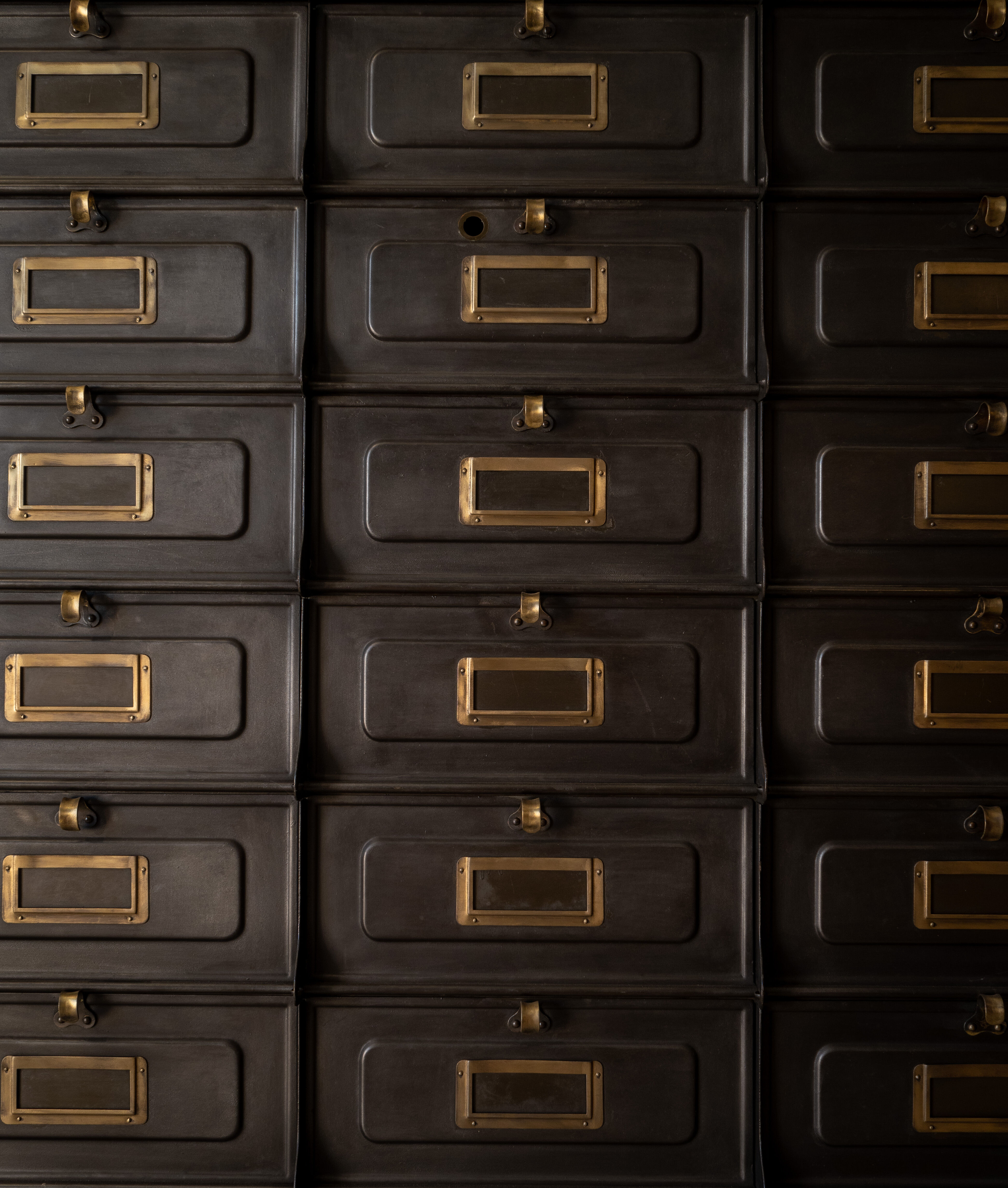 Strafor compartment cabinet, industrial design