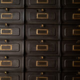 Strafor compartment cabinet, industrial design