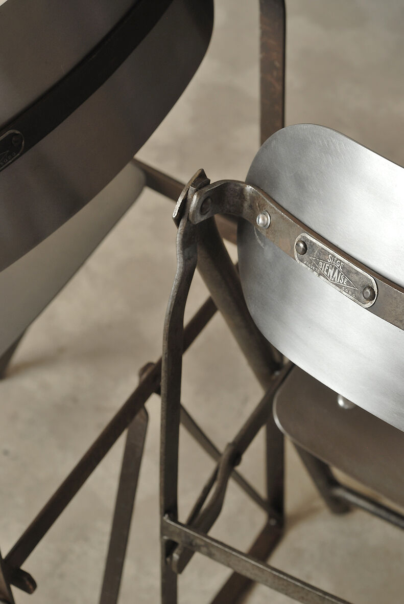 Folding Bienaise Chair, 1st model of the Nelson brothers 1920