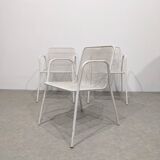 Set of 3 vintage EMU outdoor chairs