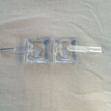 Pair of baccarat butters