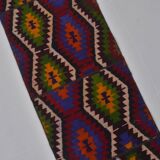 extra Long Vintage Oushak Kilim Rug sku 3759