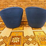 Paire de fauteuils années 70 vintage