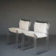 Set of 6 Tulu Dining Chairs by Kazuhide Takahama for Gavina. Italy 1960s