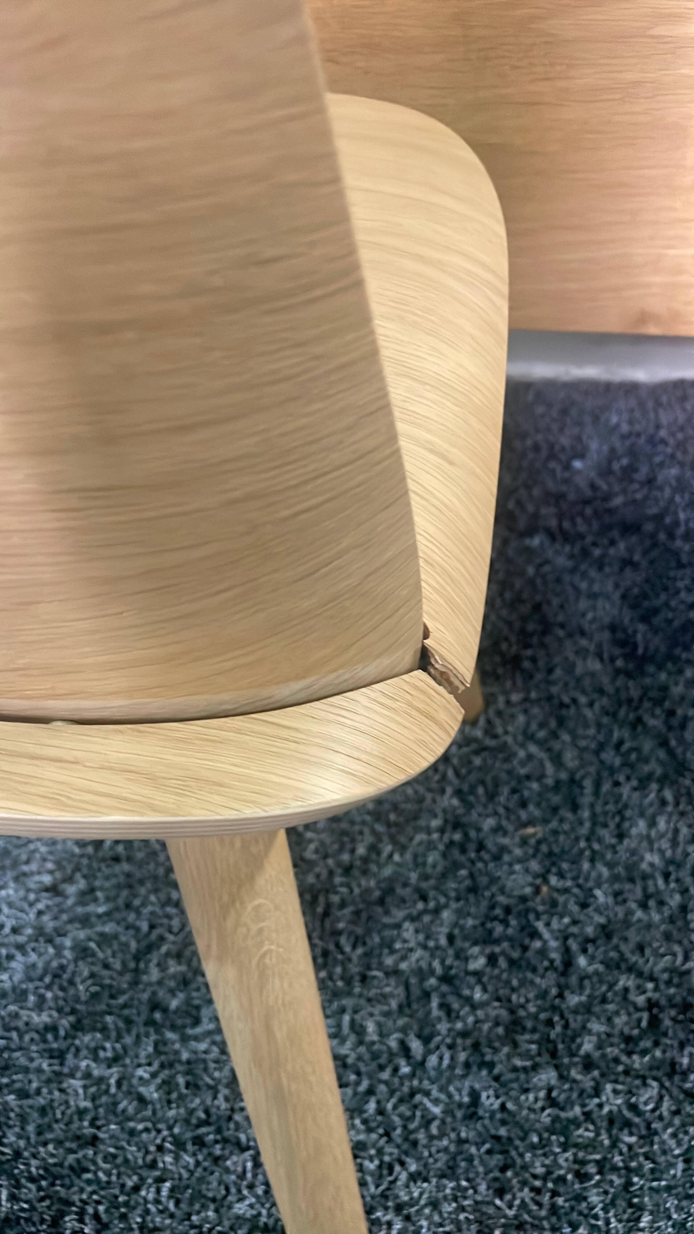 Nerd wooden chair Muuto