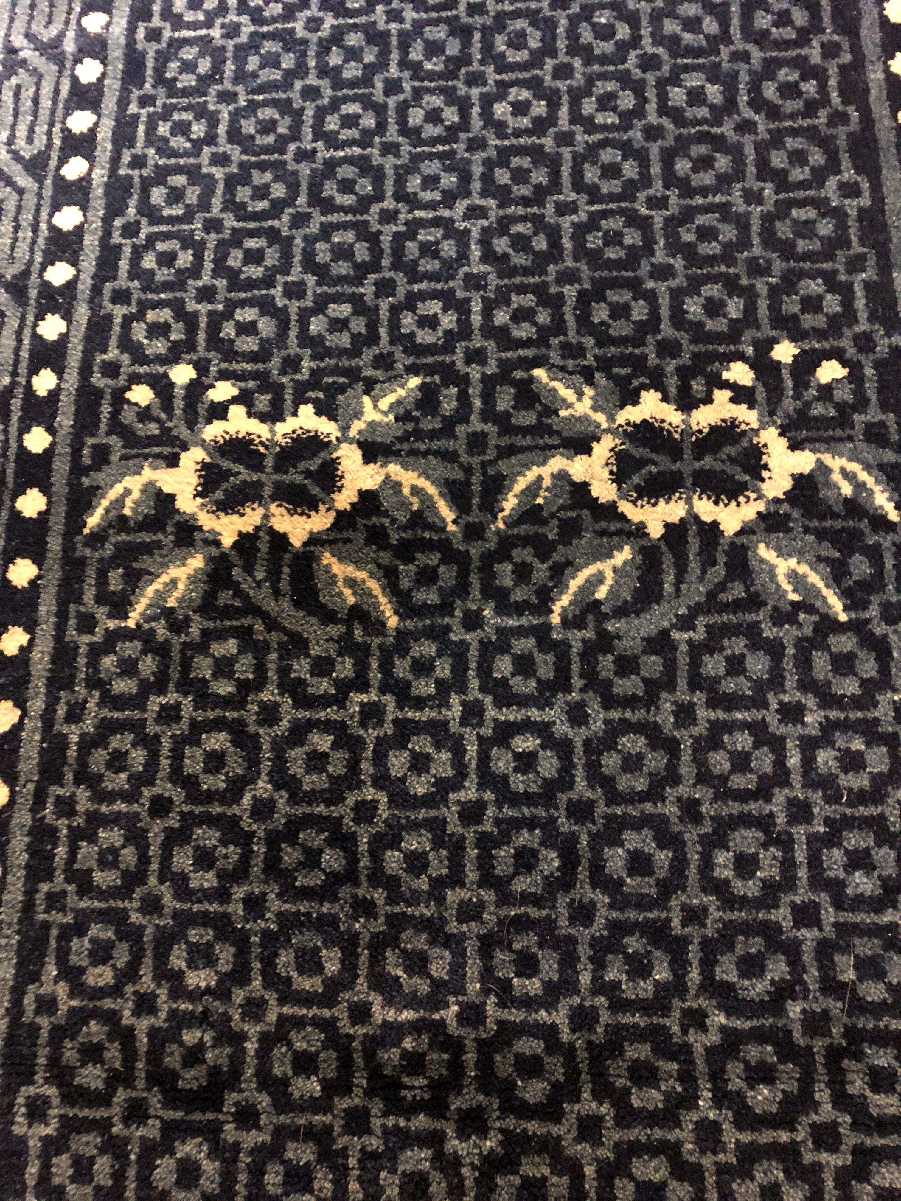 Tapis chinois ancien 84x160cm