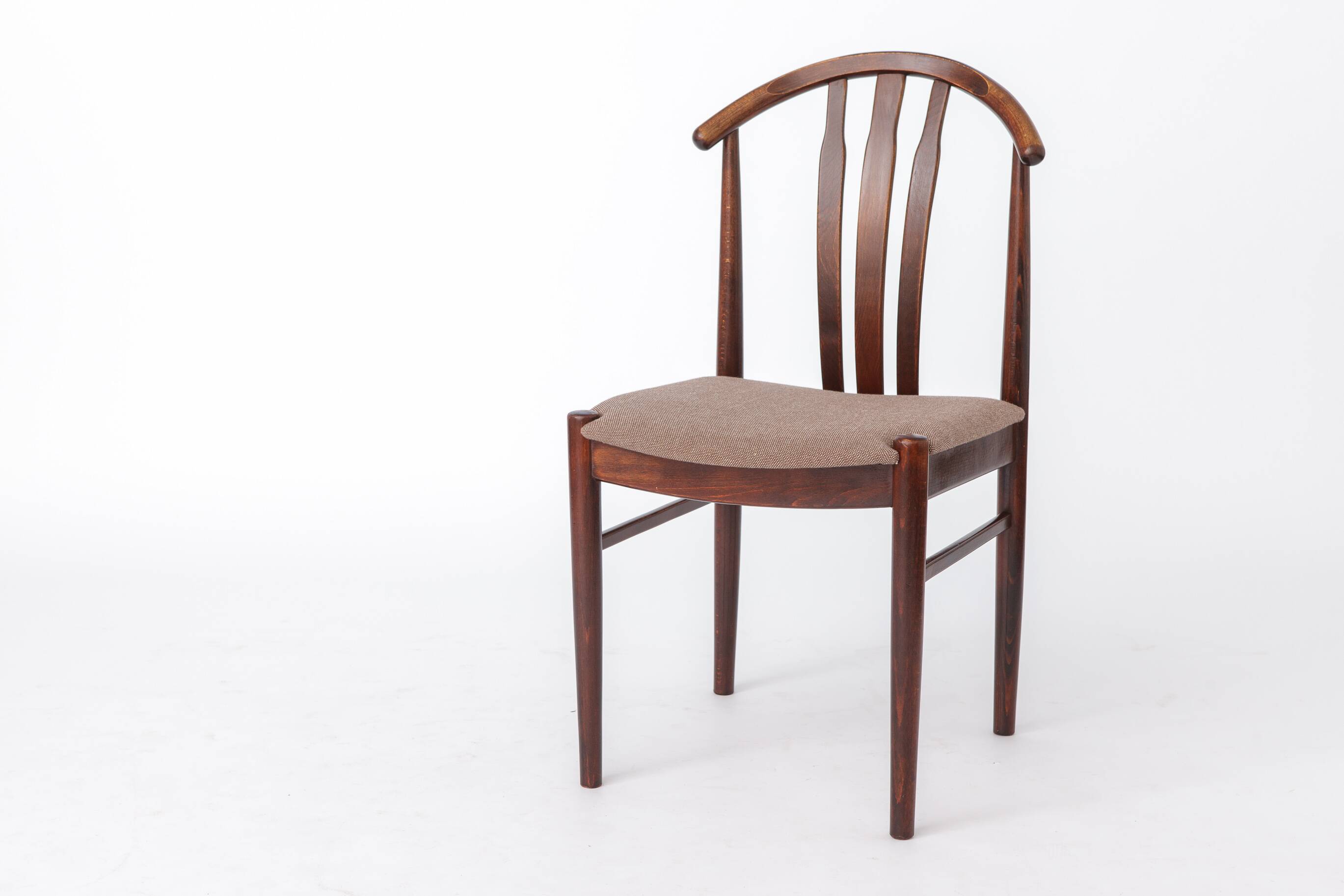 2 of 4 Vintage Swedish Dining Chairs by Carl-Ewert Ekström | Beech | 1960s