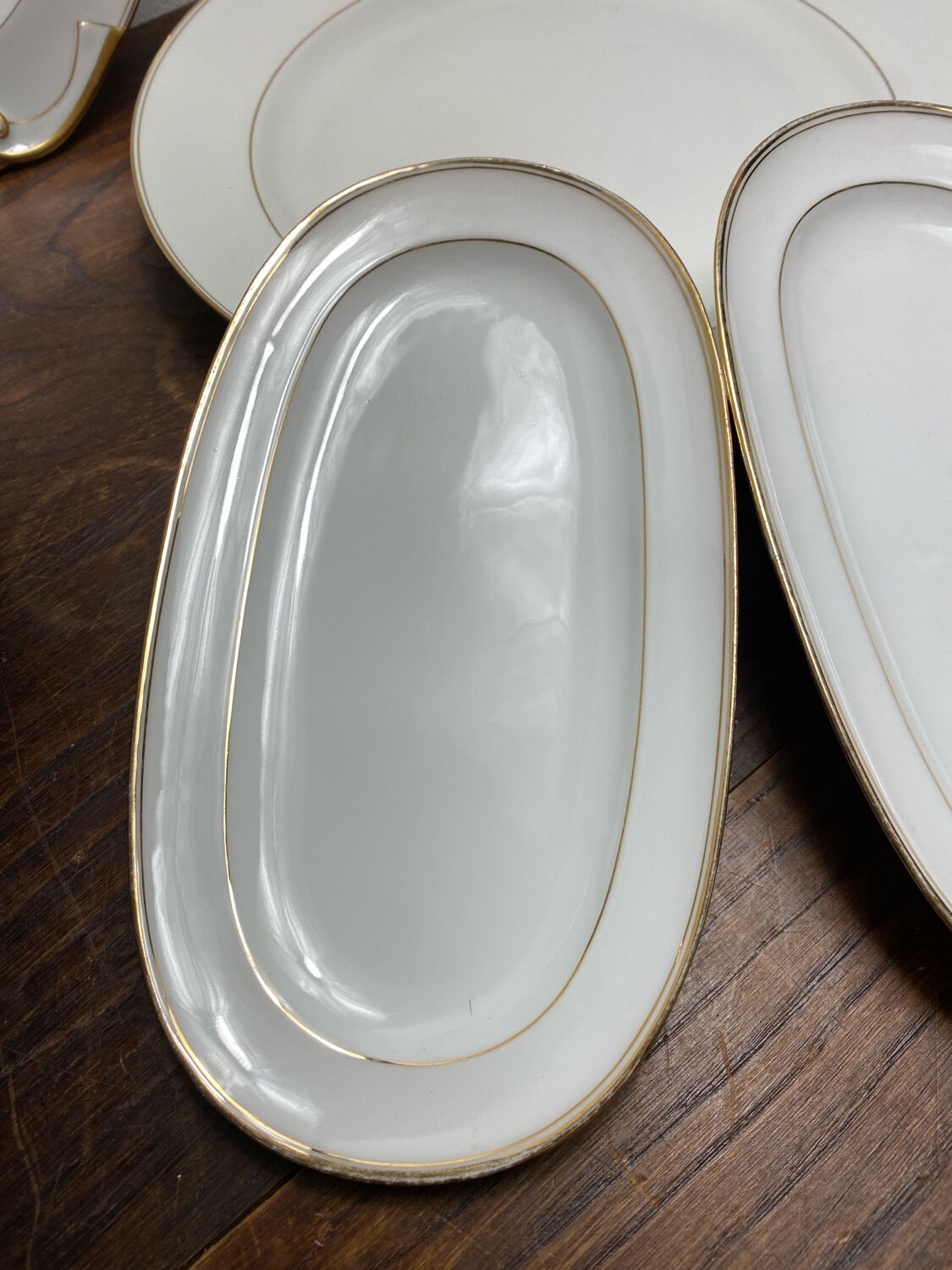 Georges Boyer Limoges porcelain serving dishes