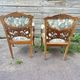 Paire de fauteuils et paire de chaises Art Nouveau