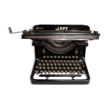Japy Typewriter 10 1930 No.160707