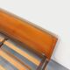 Carlström & Co vintage Scandinavian teak double bed from the 1960s
