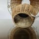 Pair of rattan lamps, 1980s