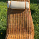 Rattan chaise longue