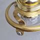 Paire de suspensions en verre poli
