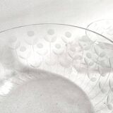 Salad bowl and 5 cut crystal cups from the 1950s.