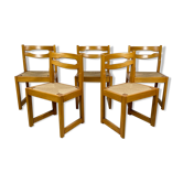 Set of 5 chairs house revived in elm