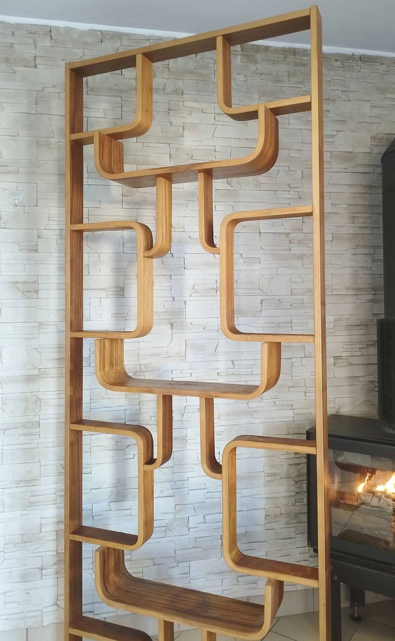 Wall Divider by Ludvik Volak from Drevopodnik Holesov