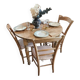 Table et chaises de campagne