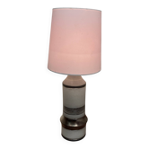 Lampe céramique estampillée design scandinave 1960.