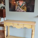 Provencal console with 1 drawer