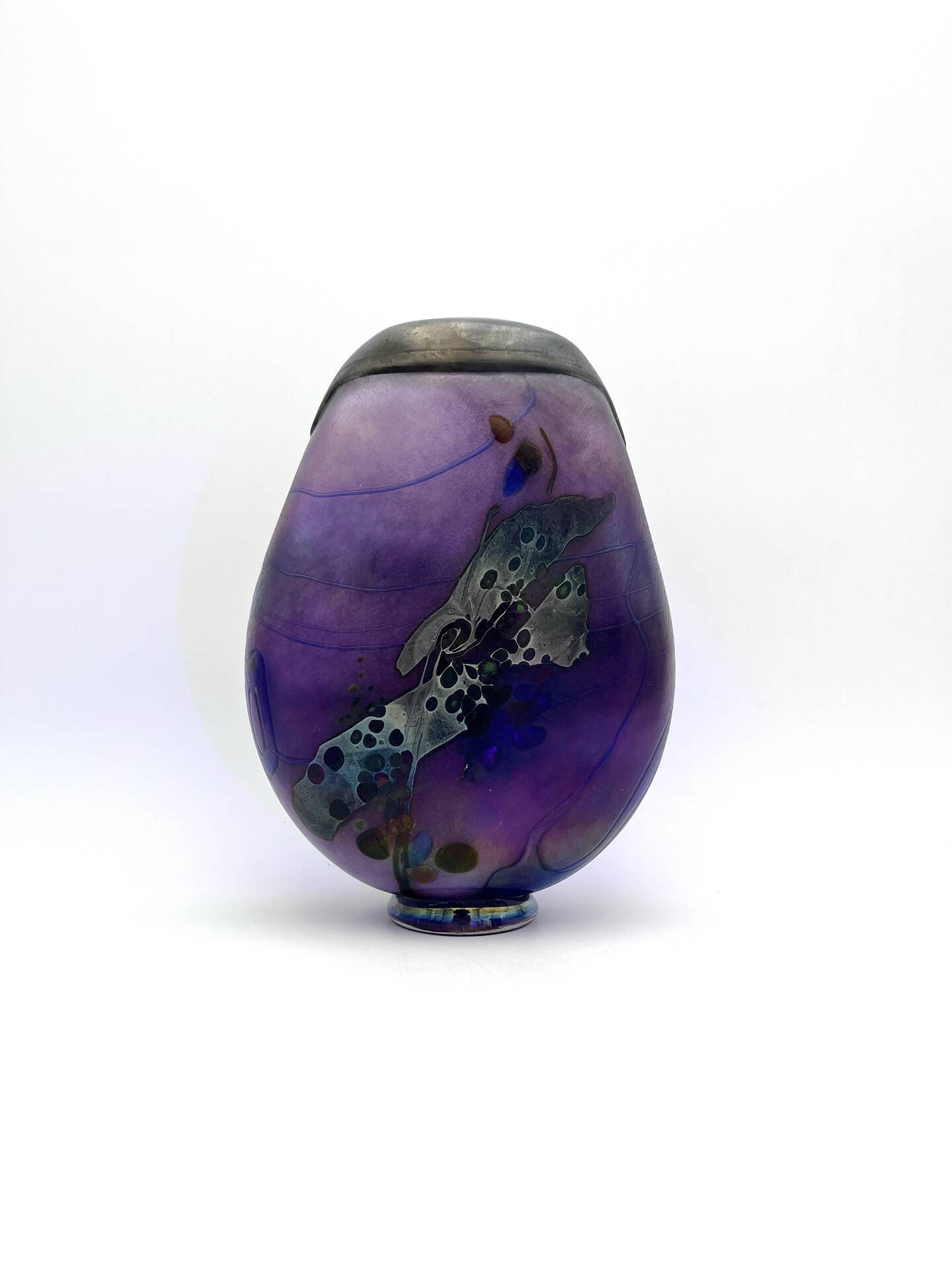 Vase Studio Glass Robert Pierini Signed 1990 Art Glass 4.2kg XXL